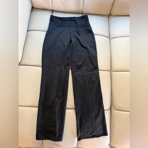 Black straight leg Columbia pants